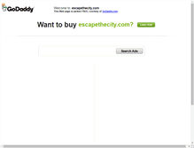 Tablet Screenshot of escapethecity.com